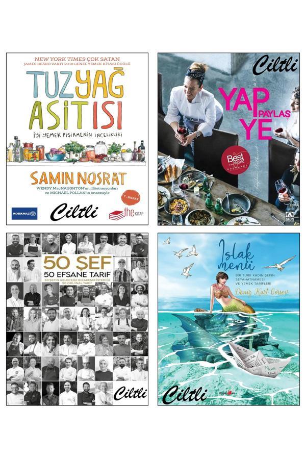 Tuz Yağ Asit Isı Yap Ye Paylaş Aydan Üstün Kanat 50 Şef 50 Efsane Tarif Islak Menü Yemek Tarifleri - The Kitap - Image 1