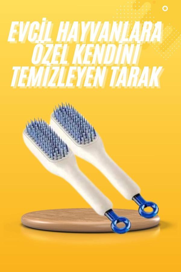Yeni Nesil Saç Fırçası Saç Derisini Ölü Derilerinden Arındırır Kolay Temizlenen - Image 1