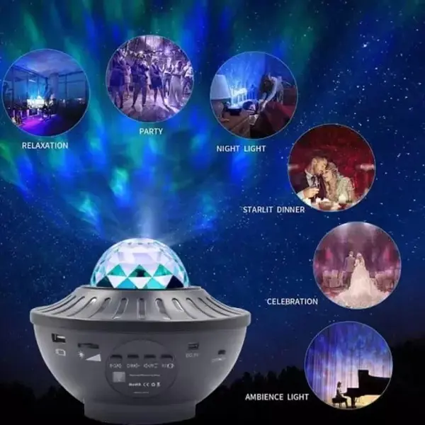 Müzikli, Bluetooth Bağlantılı, Işık Küresi (5060) - Image 1