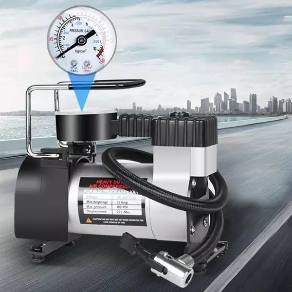 Profesyonel Metal Oto Araç Hava Kompresörü 12v (5060) - Image 1