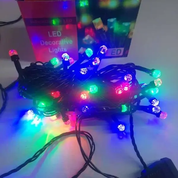 Rgb Renkli Işık Pirinç 10 Metre 100 Ledli (5060) - Image 1