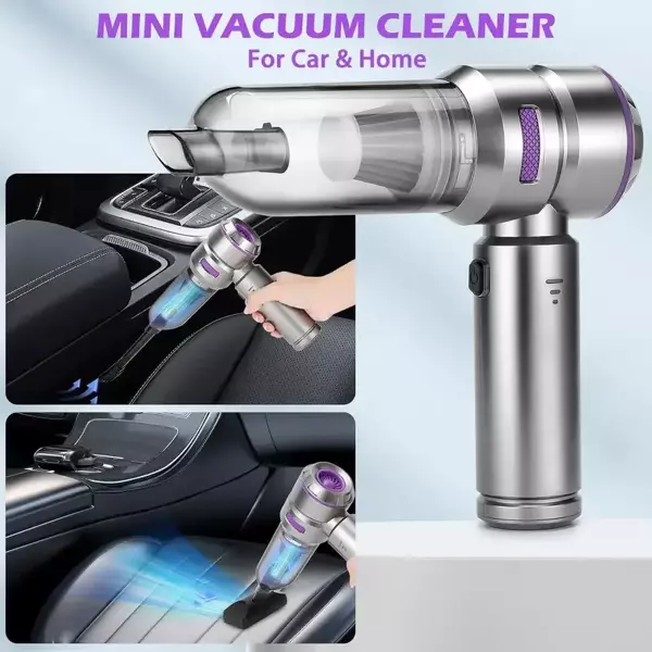 Araç Süpürgesi Kablosuz El Süpürgesi – 16000 Pa Fırçasız Motor (5060) - Image 1