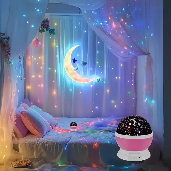 Starmaster Yıldız Yansıtmalı Küre Tip Gece Lambası (5060) - Image 1