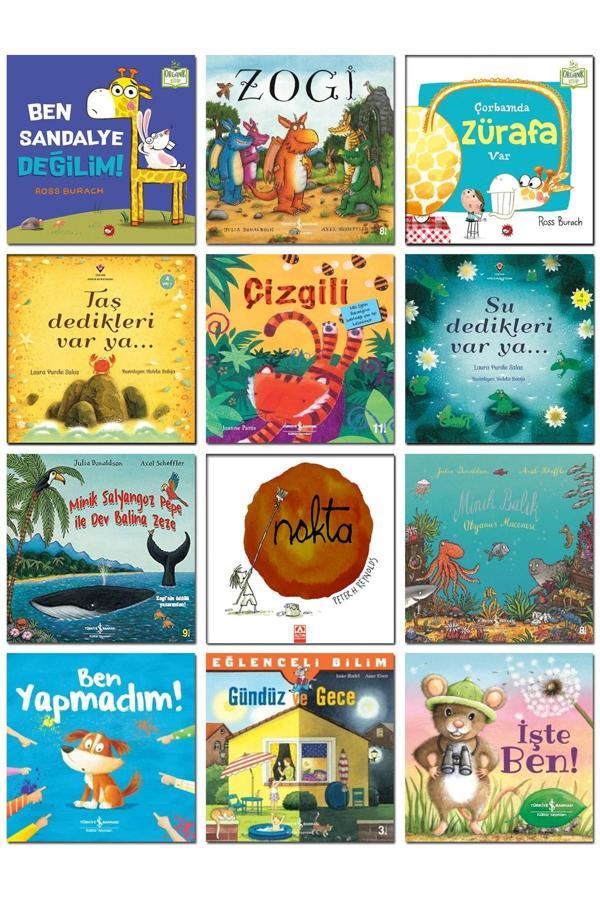 Ben Sandalye Değilim Zogi Çizgili Çorbamda Zürafa Var Nokta Minik Balık Okyanus Macerası İşte Ben! - Beyaz Balina Yayınları - Image 1