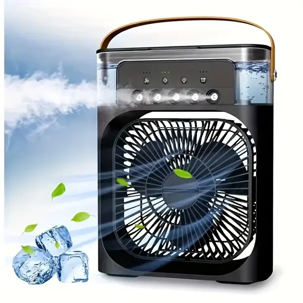 Taşınabilir Vantilatör Su Soğutmalı Masaüstü Usb Fan (5060) - Image 1