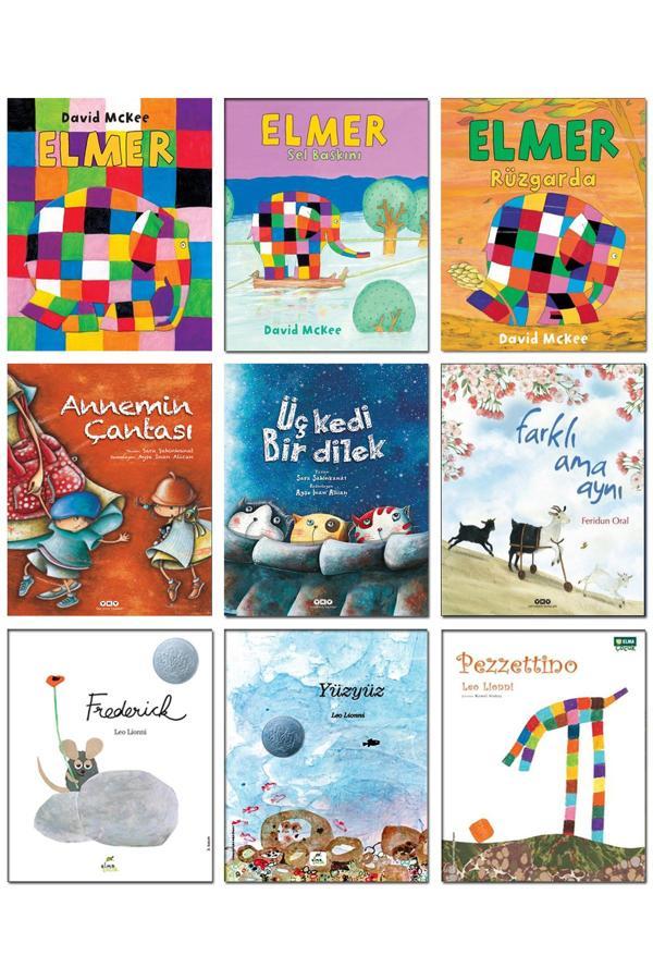 Annemin Çantası Pezzettino Frederick Yüzyüz David Mckee Elmer Farklı Ama Aynı Üç Kedi Bir Dilek - Yapı Kredi Yayınları - Image 1