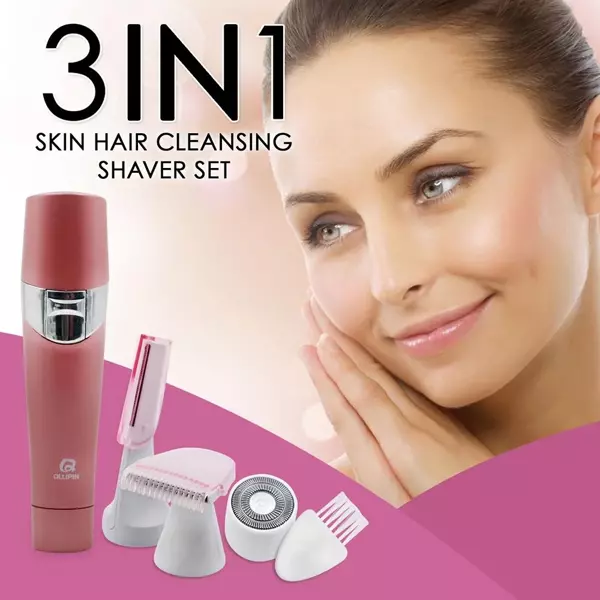Tüm Cilt Tipleri Için 3 Başlıklı Refreshing Skin 3 In 1 Epilasyon Aleti Cilt Yenileme Cihazı (5060) - Image 1