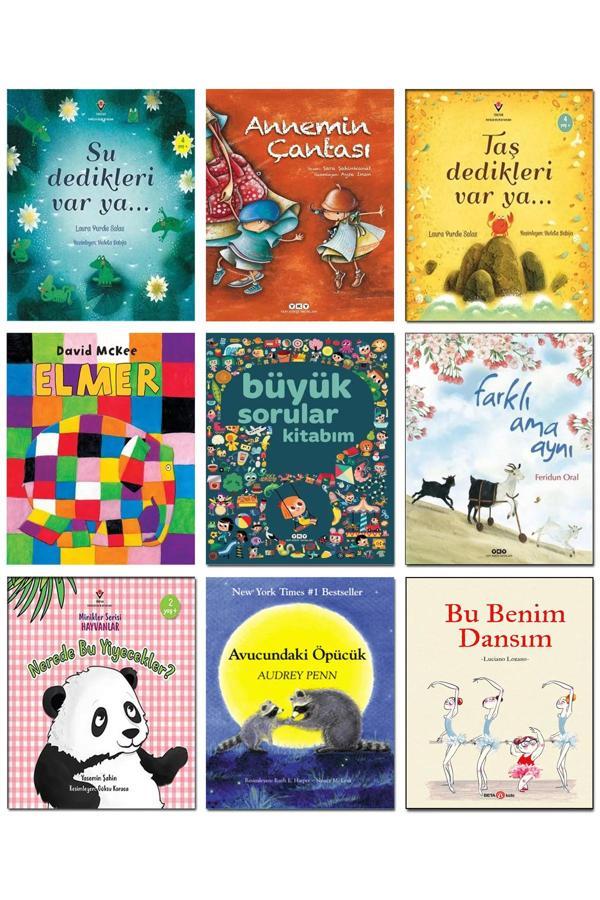 Annemin Çantası Elmer Farklı Ama Aynı Avucundaki Öpücük Büyük Sorular Kitabım Su Dedikleri Var Ya - Yapı Kredi Yayınları - Image 1