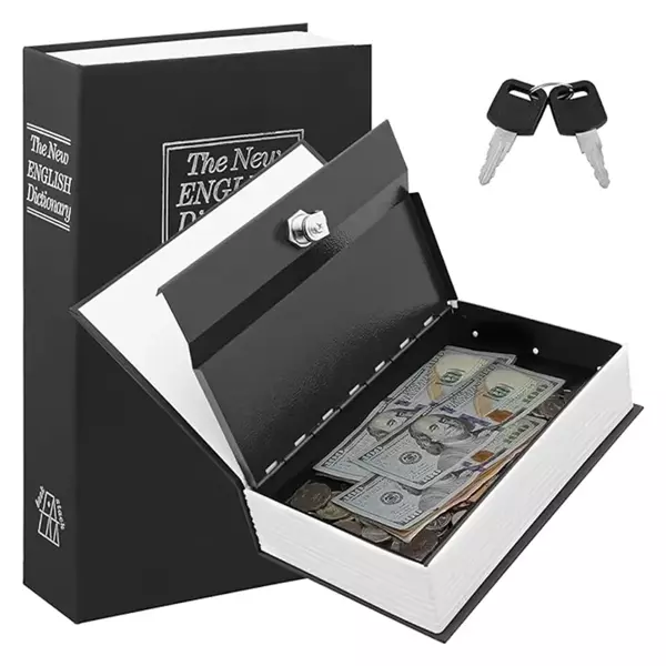 Kitap Görünümlü Metal Kasa Kumbara Tipi (5060) - Image 1