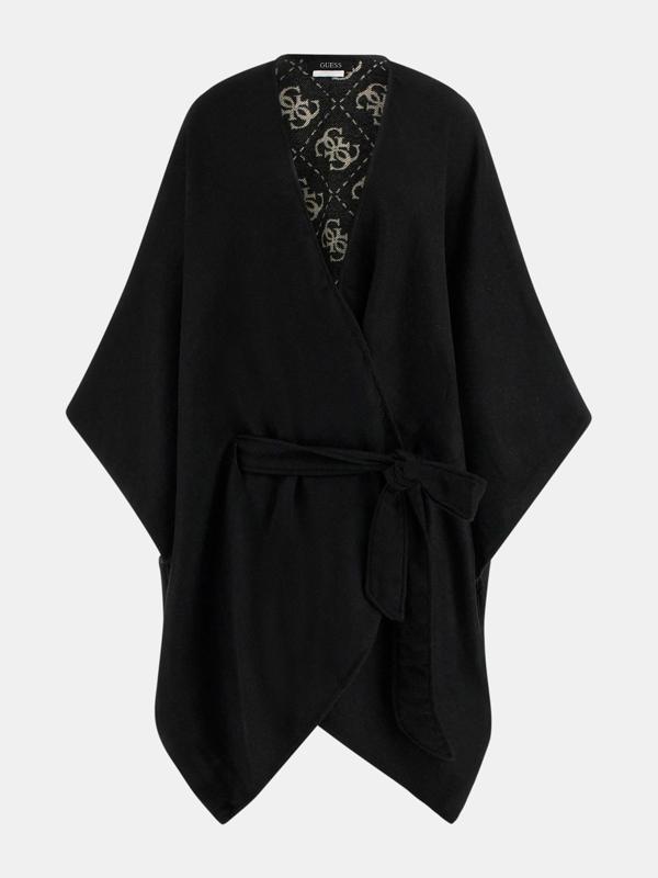 Guess Poncho Kadın Siyah Şal AW5422POL03-BLA - Image 1