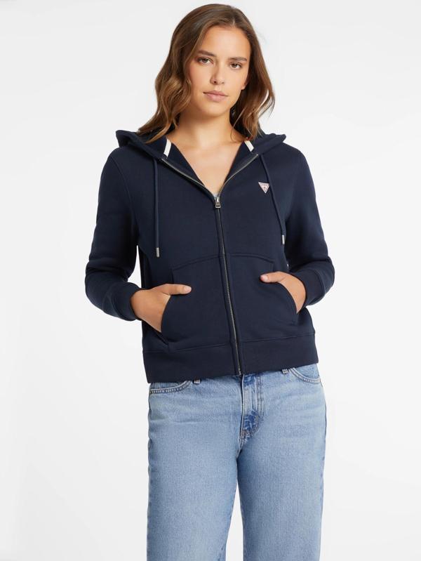 Guess Jeans Kadın Lacivert Sweatshirt W4YQ03KC811-A71W - Image 1