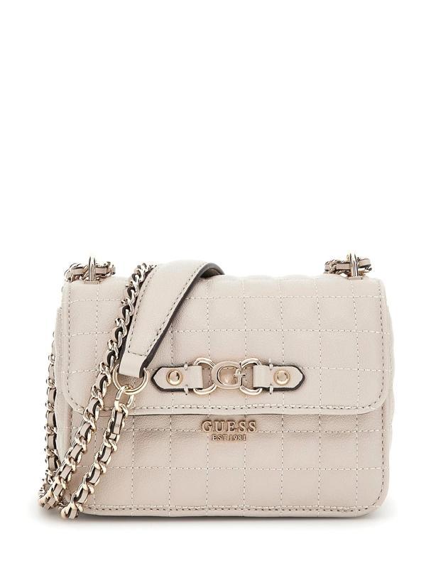 Guess Brera Kadın Bej Omuz Çantası HWQG8424780-LTA - Image 1