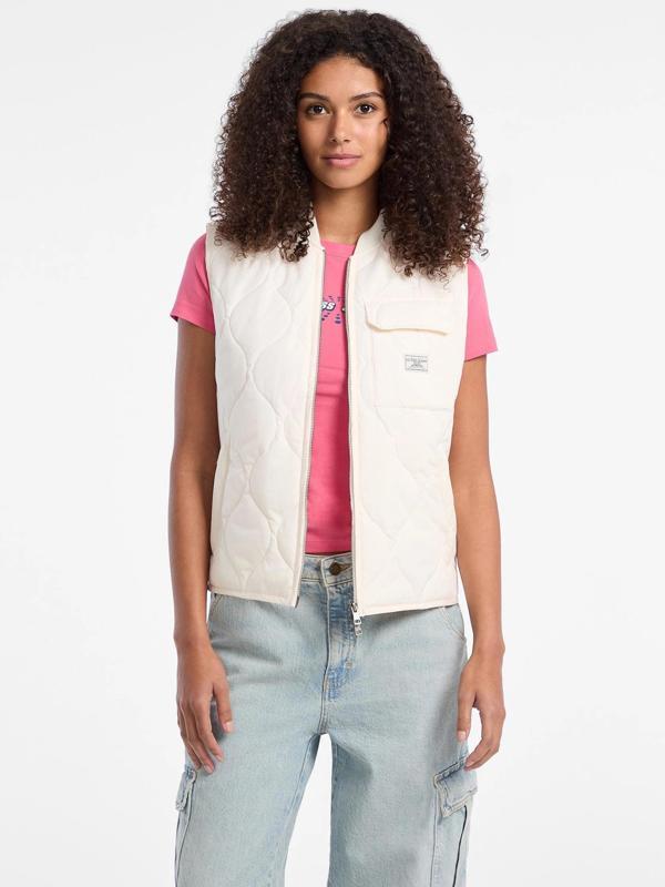 Guess Jeans Kadın Beyaz Yelek W5YN76WHG02-G054 - Image 1