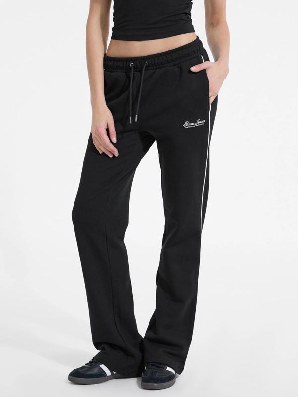 Guess Jeans Kadın Siyah Regular Fit Eşofman Altı W5YB32K68I4-JBLK - Image 1