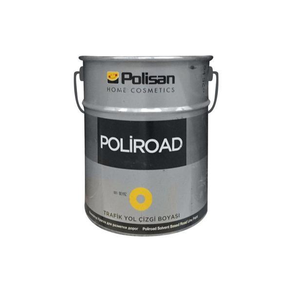 Polisan Poliroad Su Bazlı Yol Çizgi Boyası Beyaz 25 kg - Image 1