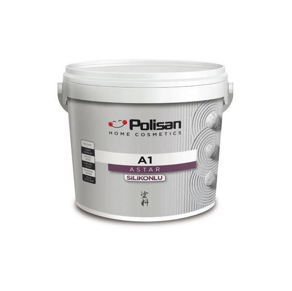 Polisan A1 Silikonlu Dış Cephe Boyası Düz Beyaz 2.5 Lt - Image 1