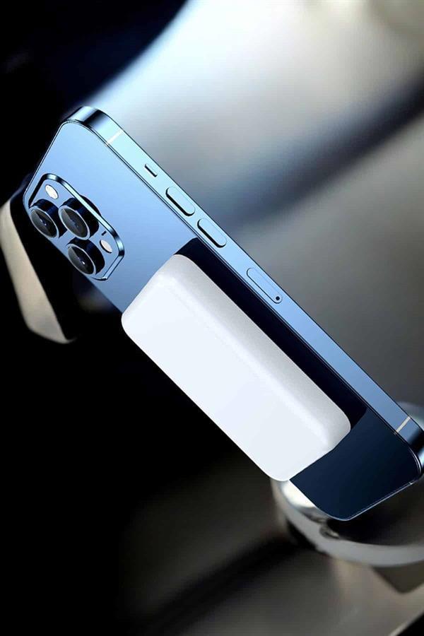 Magsafe Kablosuz Batarya Yüksek Performanslı Manyetik Tasarım Hızlı Şarj - Image 1