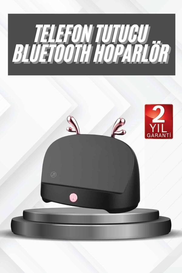 Telefon Tutucu Bluetooth Hoparlör Geyikli Renkli Uzun Ömürlü - Image 1