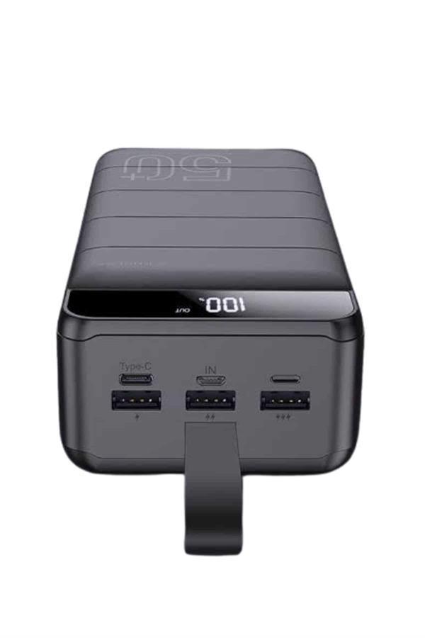 Powerbank Çoklu Şarj Girişi 50.000 Mah Taşınabilir Dijital Göstergeli - Image 1