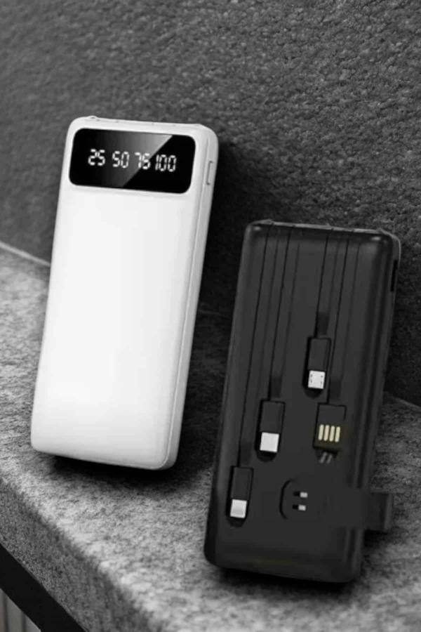 Powerbank 20.000 Mah LCD Ekran USB Lightning Type-C Uyumlu İOS ve Android - Image 1