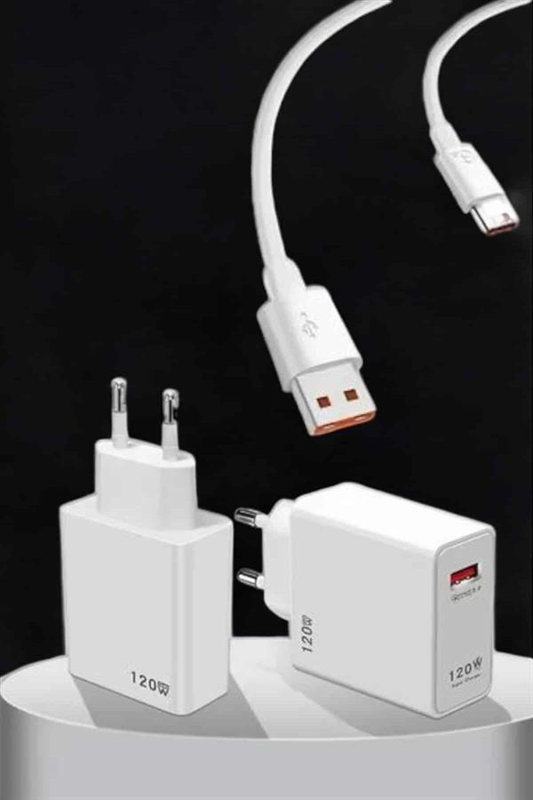 Type-C 120W Şarj Aleti Hızlı Şarj Turbo - Image 1