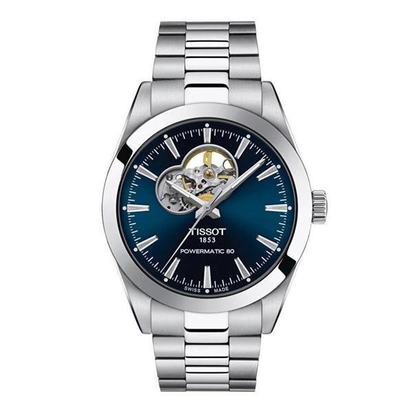 Tissot Gentleman Powermatic 80 Open Heart T1274071104101 Erkek Kol Saati T127.407.11.041.01 - Image 1
