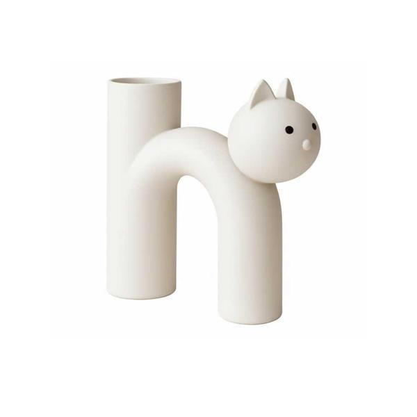 Kedi Figürlü Vazo - Image 1