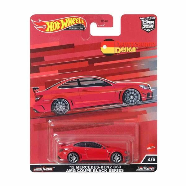 Hot Wheels Car Culture Premium - '12 Mercedes-Benz C63 AMG Coupe-HCJ79 - Image 1