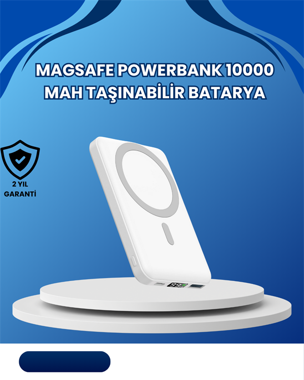 MagSafe Uyumlu 10000 mAh Powerbank - Image 1