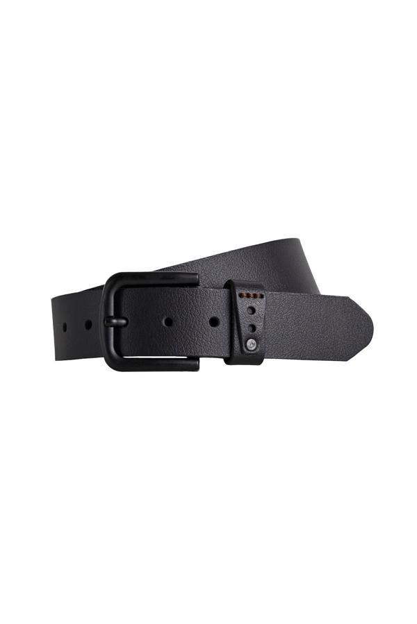 Fade İn Belt Siyah Deri Erkek Kemer - Image 1
