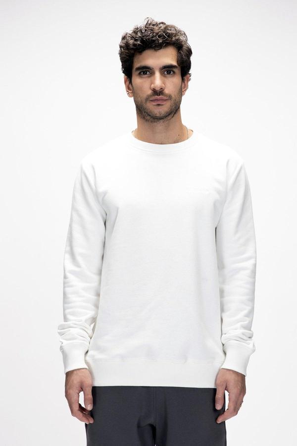 Inner Beyaz Crewneck Erkek Sweatshirt - Image 1