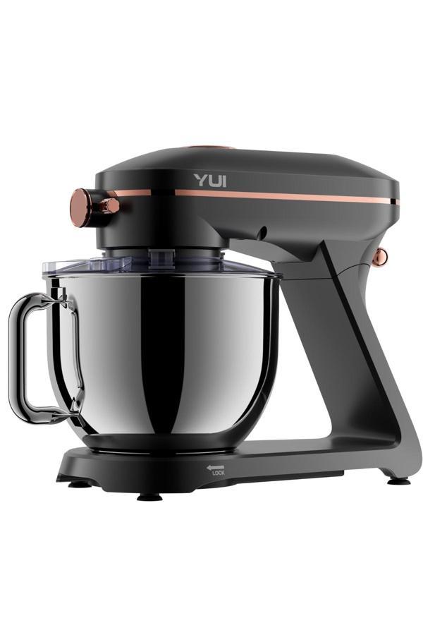 Easy Chef M129 1800w Güçlü Döküm Metal Stand Mikser Mat Gri Rose Gold - Image 1