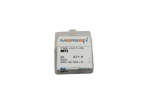 Mersen-Ferraz 3 Adet MRT2 2A Zaman Gecikmeli Mikro Sigorta - 250V, PCB Montajlı, Radial Bacaklı - Image 1