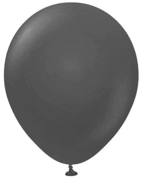 BALON DÜZ 12 İNC (JOJO BALLOONS) SİYAH 100 ADET - Image 1