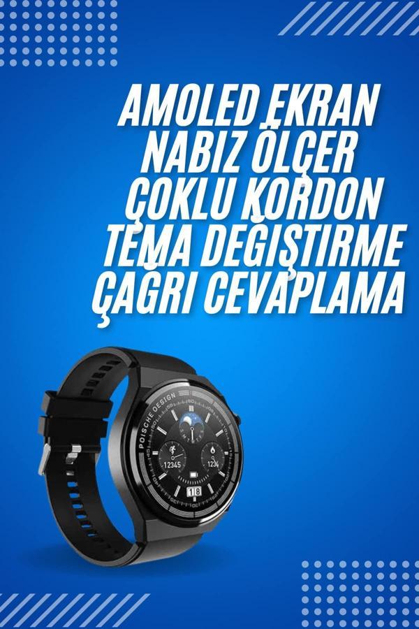 2025 Model Yeni Nesil GPS Uyumlu Uyku Takibi Ve Sağlık Takibi Spor Modları - Image 1