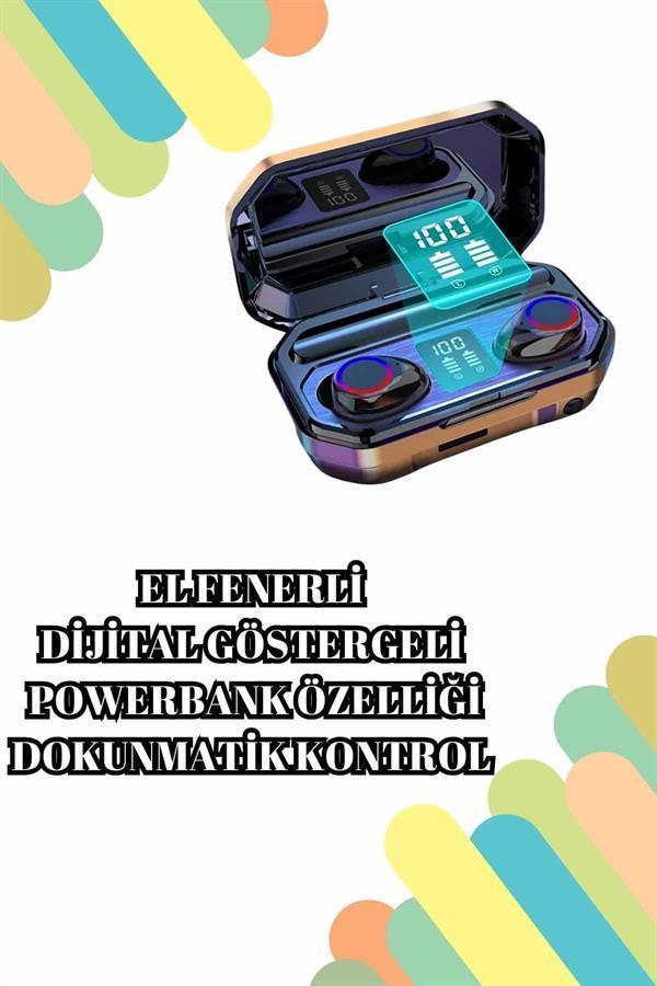 2025 Model Çok Kordonlu Akıllı Saat ve Bluetooth Kulaklık El Fenerli - Image 1