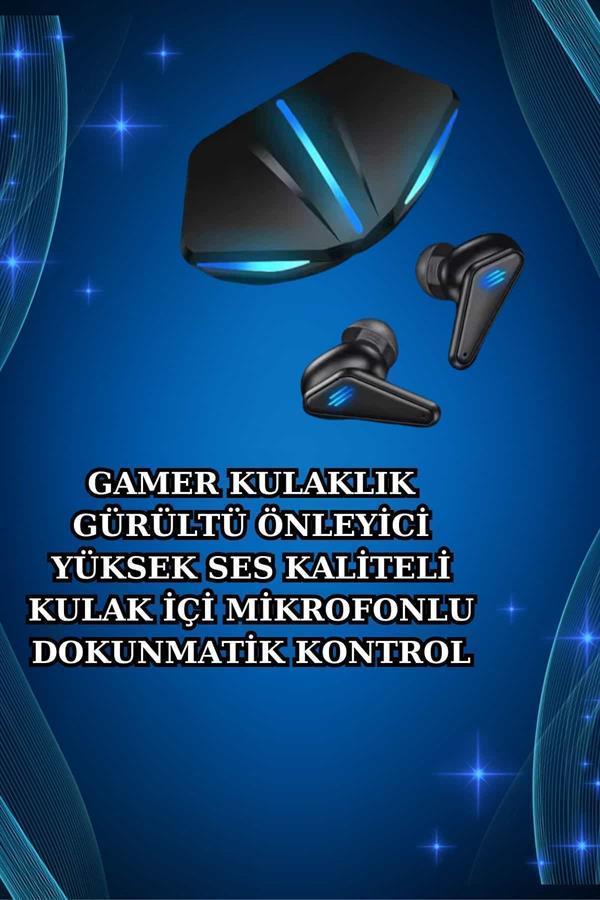 Gamer Kulaklık ve Çok Kordonlu Akıllı Saat Gürültü Önleyici GPS Desteği - Image 1