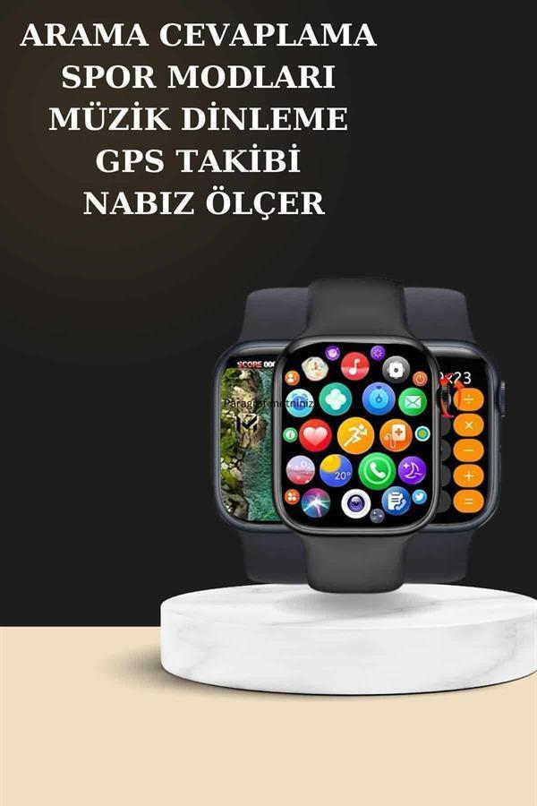 Bluetooth Bağlantılı Kablosuz Kulaklık ve Yeni Nesil Akıllı Saat 5.0 Bluetooth - Image 1