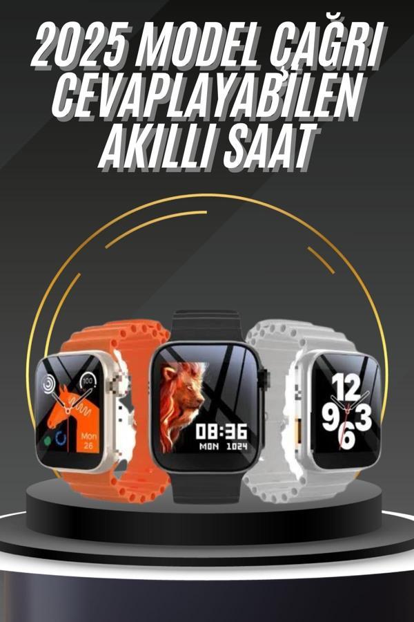 Yeni Nesil Bluetooth Bağlantılı Akıllı Saat Sosyal Medya Girişli Uyku Takibi - Image 1