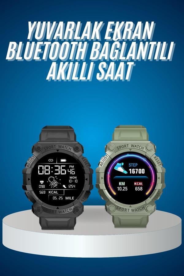 Yeni Nesil Akıllı Saat Bluetooth Bağlantılı Su Geçirmez Android ve İOS Uyumlu - Image 1