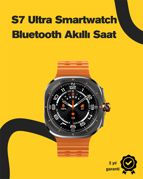 Bluetooth ve Sesli Görüşme Özellikli Akıllı Saat | 2" Ekran | 400 mAh Batarya - Image 1