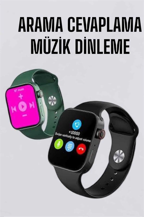 Akıllı Saat Amoled Ekran GPS ve Uyku Takibi Bluetooth Bağlantılı - Image 1