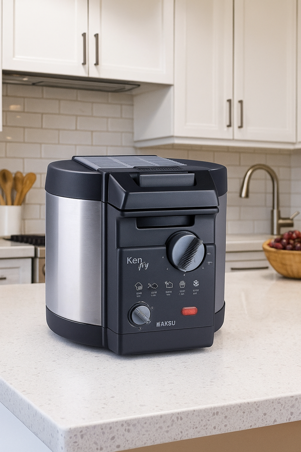 T11 Ken Fry Siyah Fritöz – 2,2L 1600W - Image 1