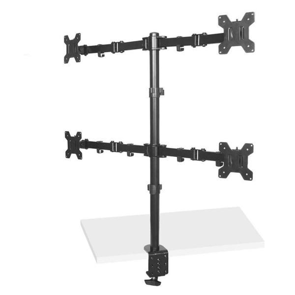 Sline M054 13-27'' Hareketli Dört Kollu Masa Üstü Monitör Standı - Image 1
