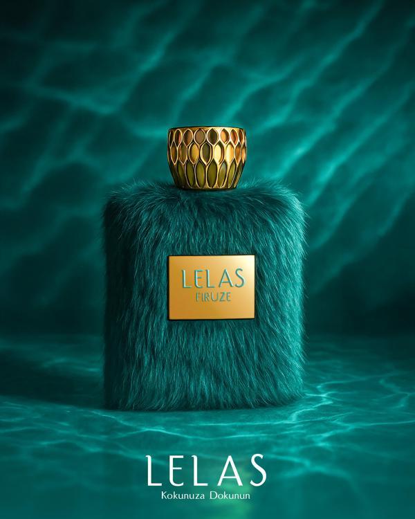 Lelas Fur Firuze 100 ML EDP – Meyvemsi Çiçeksi Uniseks Parfüm – 1587 - Image 1