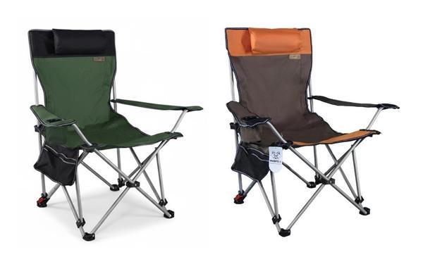 Madfox Prowler 3 Kademeli Yatabilen Kamp Sandalyesi Green/Black - Image 1