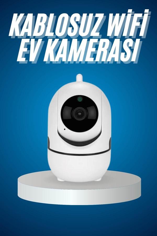 Mini IP Kamera Hareketli Güvenlik Kamerası Kablosuz Wifi Kamera Mikrofonlu - Image 1