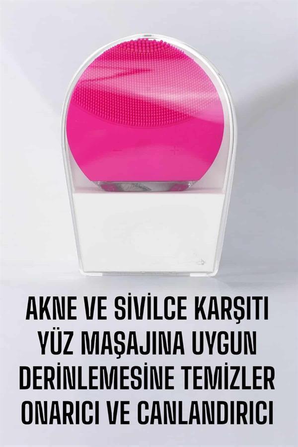 Profesyonel Yüz Temizleme Masaj Aleti Su Geçirmez, Kablosuz Şarj Özellikli Kolay Temizlenebilir - Image 1