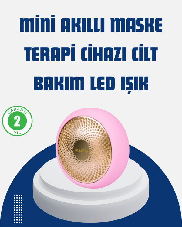 LED Işık Terapisi ve Termoterapi Özellikli Hızlı Cilt Bakım Cihazı - Image 1