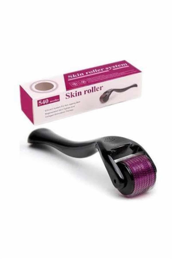 Saç Çıkarma Tarağı Dermaroller 540 Iğneli Roller 1 Mm Iğne Cilt Yüz Yenileme Bakım Seti - Image 1
